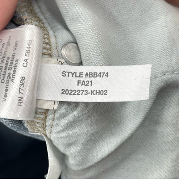 J. Crew Slim Boyfriend Jeans Medium Light Wash Ankle Cropped Boho Preppy Size 29 - Picture 15 of 15